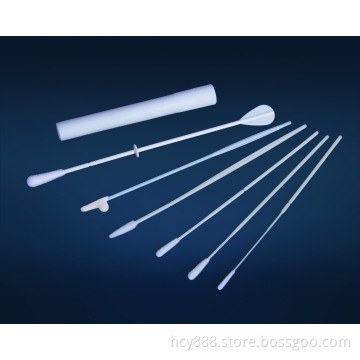 DNA Cells Sampling Swab Usded on Diagnostic Laboratory Clinic